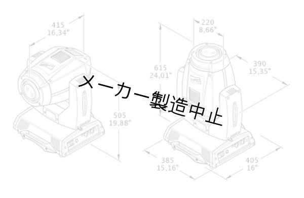 裏方屋ドットコム Clay Paky Alpha Spot HPE 700