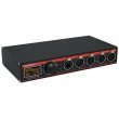 XND-4B5 10 48 11: 4-port Ethernet DMX node, ボックス型, 5-pin XLRs