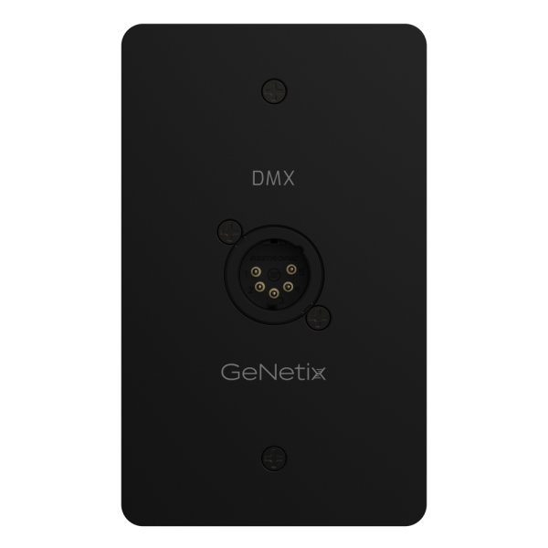 画像1: ChamSys GeNetix DMX Passthrough Wall Plates Single Port Male（ジェネティックス DMXパススルー ウォールプレート シングルポート オスコネクタ）／US (1)