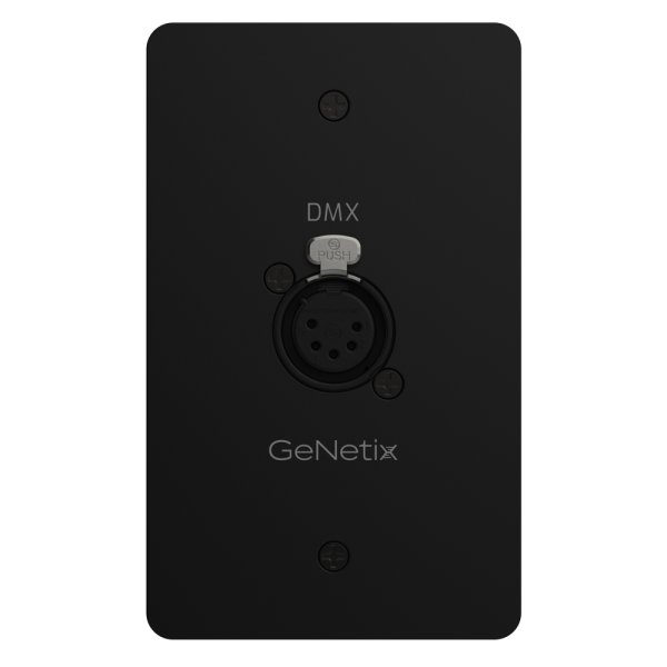 画像1: ChamSys GeNetix DMX Passthrough Wall Plates Single Port Female（ジェネティックス DMXパススルー ウォールプレート シングルポート メスコネクタ）／US (1)