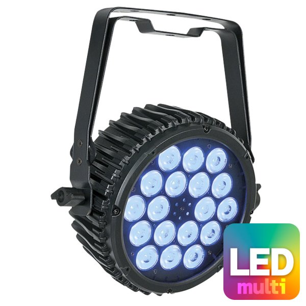 画像1: HIGHLITE Showtec Compact Par 18 MKII RGB - Black（ショーテック コンパクトパー 18 MKII RGB 黒） (1)