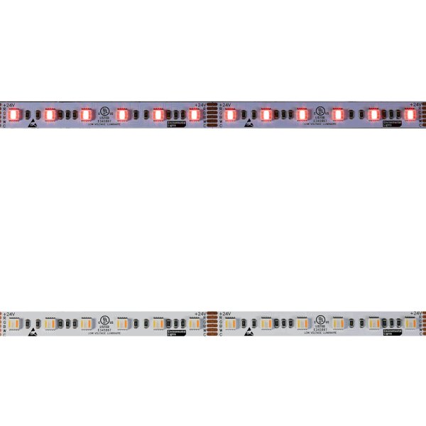 画像1: CIty Theatrical Eluxtra 5-in-1 RGB + 2400K + 6500K LED Strip Light, 24V, Indoor, White Finish（Eluxtra 5-in-1 RGB + 2400K + 6500K LEDストリップライト 24V インドア 白色ボディ） (1)