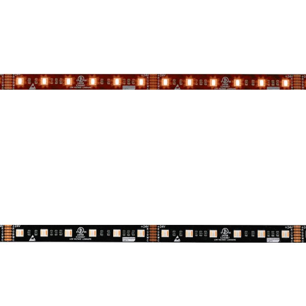 画像1: CIty Theatrical Eluxtra 5-in-1 RGB + 2400K + 6500K LED Strip Light, 24V, Indoor, Black Finish（Eluxtra 5-in-1 RGB + 2400K + 6500K LEDストリップライト 24V インドア 黒色ボディ） (1)