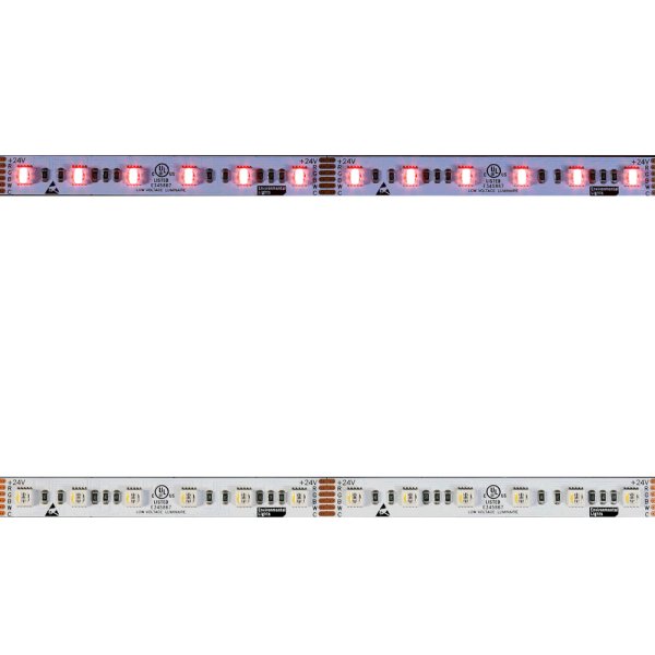 画像1: CIty Theatrical Eluxtra 5-in-1 RGB + Amber + 6500K LED Strip Light, 24V, Indoor, White Finish（Eluxtra 5-in-1 RGB + アンバー + 6500K LEDストリップライト 24V インドア 白色ボディ） (1)