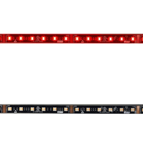 画像1: CIty Theatrical Eluxtra 5-in-1 RGB + Amber + 6500K LED Strip Light, 24V, Outdoor, Black Finish（Eluxtra 5-in-1 RGB + アンバー + 6500K LEDストリップライト 24V アウトドア 黒色ボディ） (1)