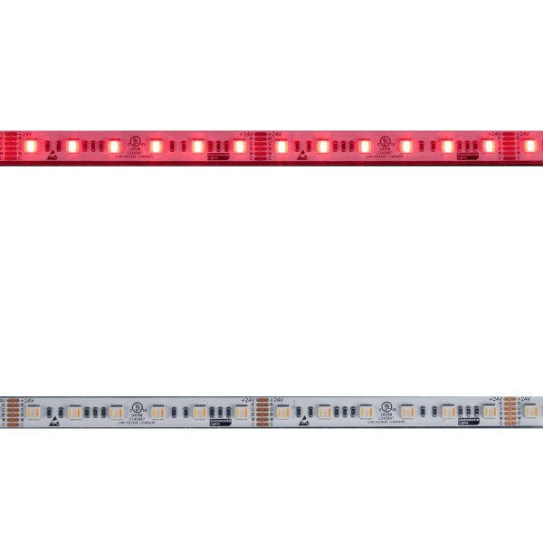 画像1: CIty Theatrical Eluxtra 5-in-1 RGB + 2400K + 6500K LED Strip Light, 24V, Outdoor, White Finish（Eluxtra 5-in-1 RGB + 2400K + 6500K LEDストリップライト 24V アウトドア 白色ボディ） (1)