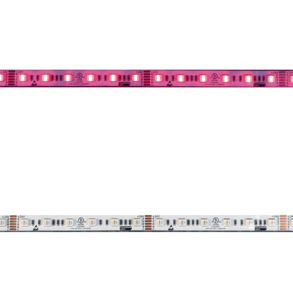 画像1: CIty Theatrical Eluxtra 5-in-1 RGB + Amber + 6500K LED Strip Light, 24V, Outdoor, White Finish（Eluxtra 5-in-1 RGB + アンバー + 6500K LEDストリップライト 24V アウトドア 白色ボディ） (1)