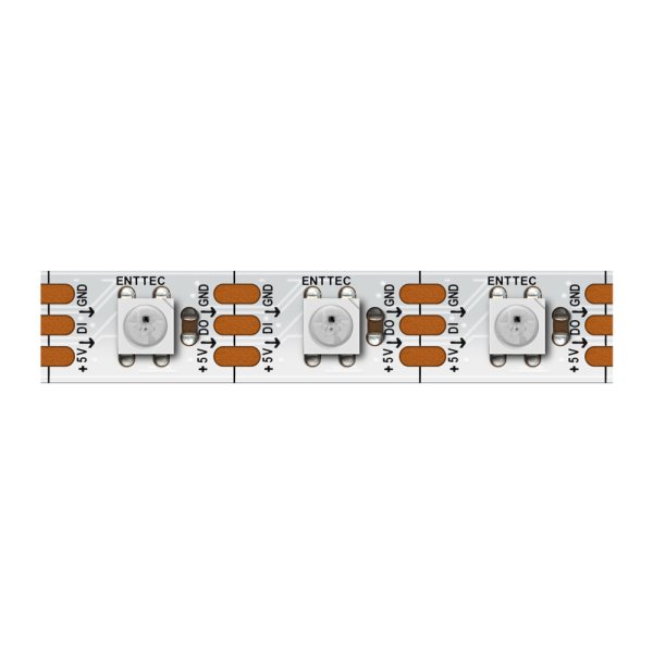 画像1: ENTTEC 5V RGB 60-LEDs/m pixel strip white PCB（5V RGB 60-LEDs/m ピクセルストリップ white PCB） (1)