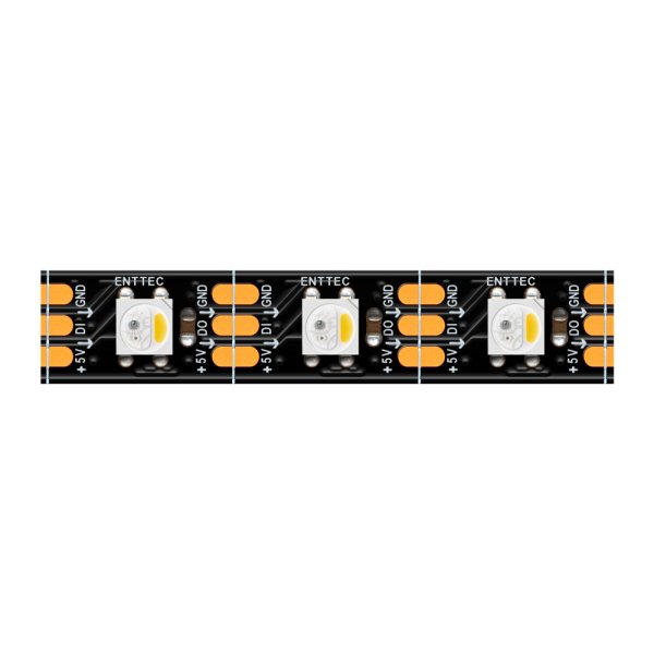 画像1: ENTTEC 5V RGBW 60-LEDs/m pixel strip black PCB（5V RGBW 60-LEDs/m ピクセルストリップ black PCB） (1)