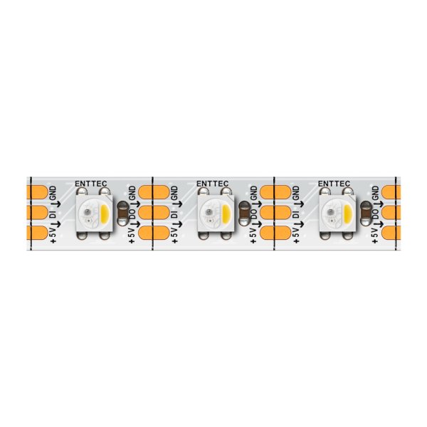 画像1: ENTTEC 5V RGBW 60-LEDs/m pixel strip white PCB（5V RGBW 60-LEDs/m ピクセルストリップ white PCB） (1)