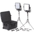 画像1: Litepanels Astra 6X Bi-Color LED Panel + Astra Soft Bi-Color LED Panel Traveler Duo Gold Mount Kit [SKU: 935-3214]（ライトパネル アストラ） (1)