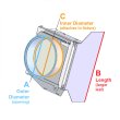 画像6: City Theatrical Barndoor（シティシアトリカル バーンドア）: ETC fos/4 and Desire Fresnel 7 (6)