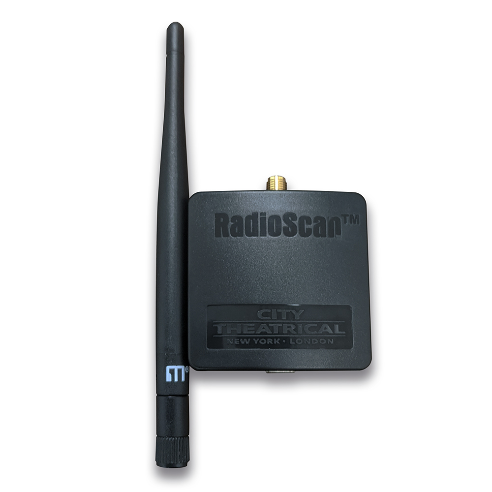 ワイヤレスDMX周波数スキャナー機 ラジオスキャン RadioScan