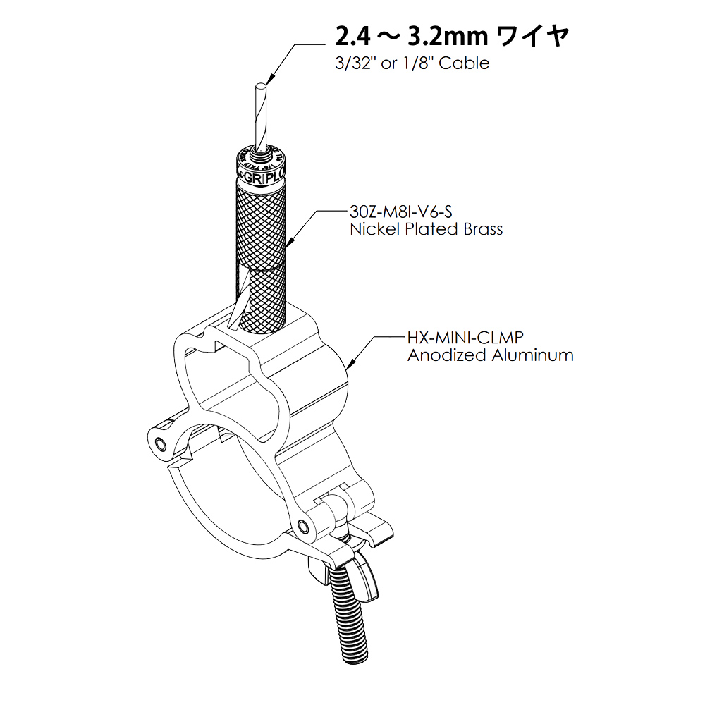 熱い販売 ステンレス製 クランプ管 2.5mm 50個入り ccps.sn